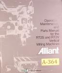 Alliant-Alliant RT2S RT2V Operation, Maintenance & Parts Manual-05